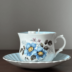 Vintage Tea Cup Candle Duo - Old Foley James Kent Ltd